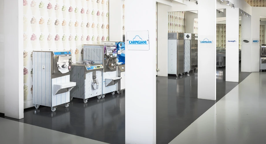 Fornitura attrezzature gelaterie Bergamo